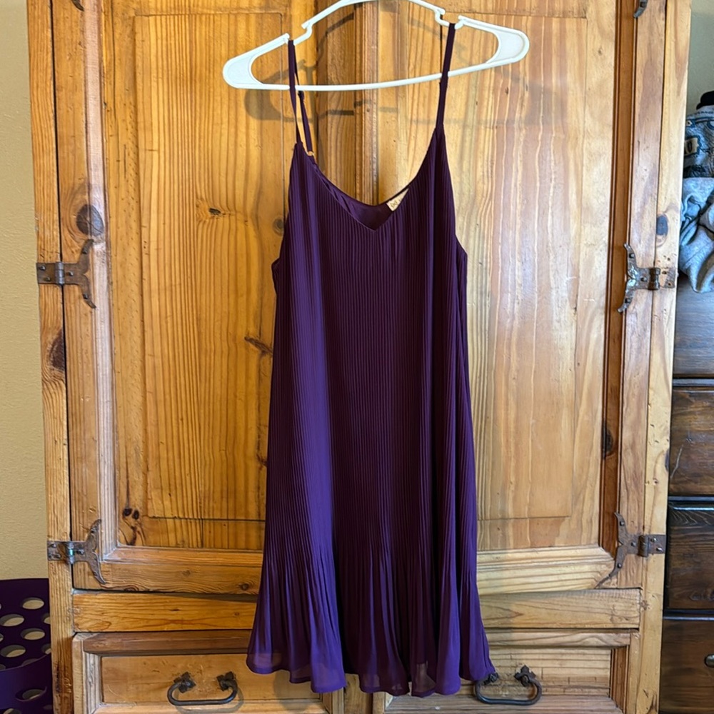 Pleated dress